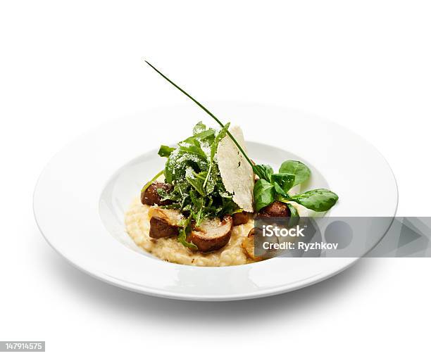 Foto de Risotto Risoto e mais fotos de stock de Cogumelo - Fungo - Cogumelo - Fungo, Risoto, Trufa - Fungo