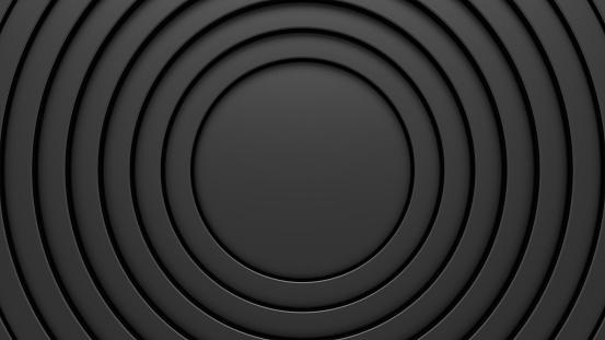 Abstract black circle background.