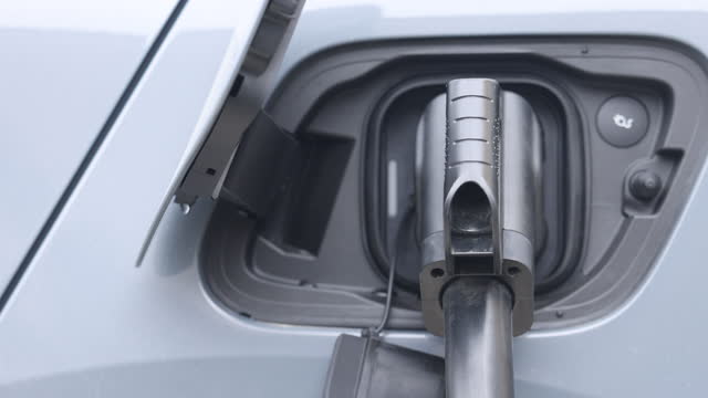 Charging socket of a hybrid car
