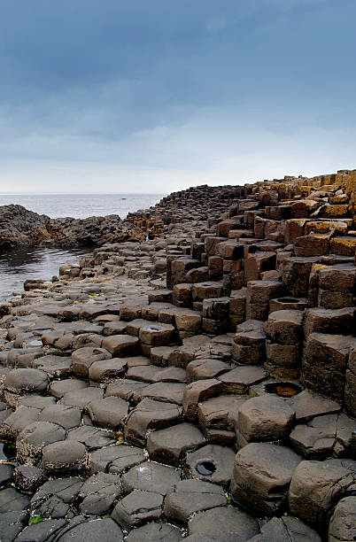 istock Giants Causeway, blue sky,  Ireland 147914851