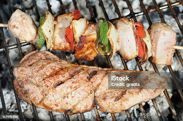 Churrasco - Fotografias de stock e mais imagens de Bife - Bife, Carne, Churrascada