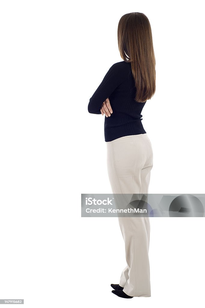 Mulher de Negócios olhando para algo - Royalty-free Adulto Foto de stock
