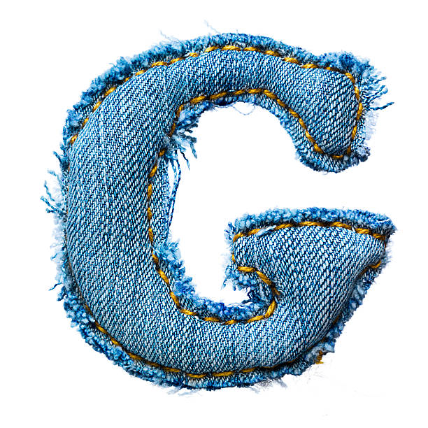 istock One letter of jeans alphabet 147916030
