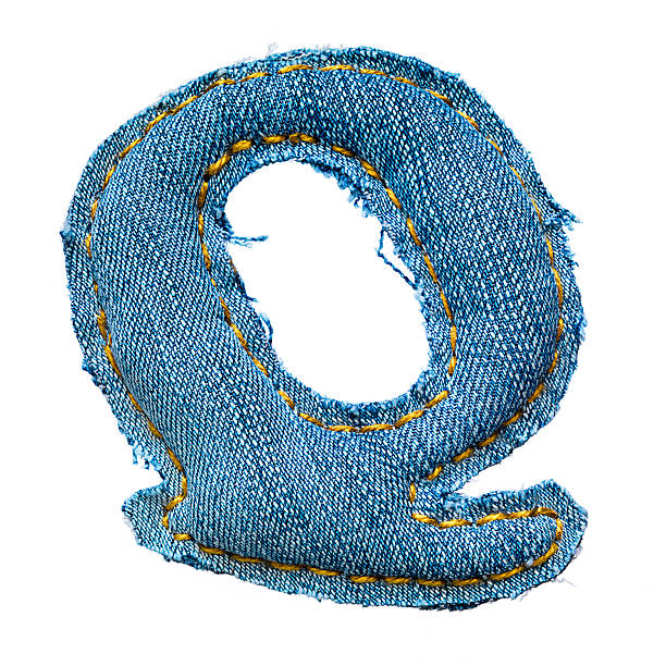 istock One letter of jeans alphabet 147916034
