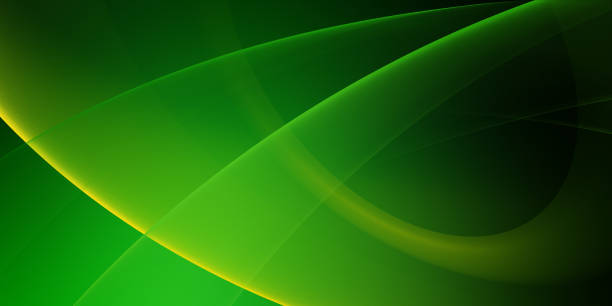 istock Abstract minimal background with green and yellow gradient. Fluid gradient shapes composition. Futuristic design cover and poster 1479160829
