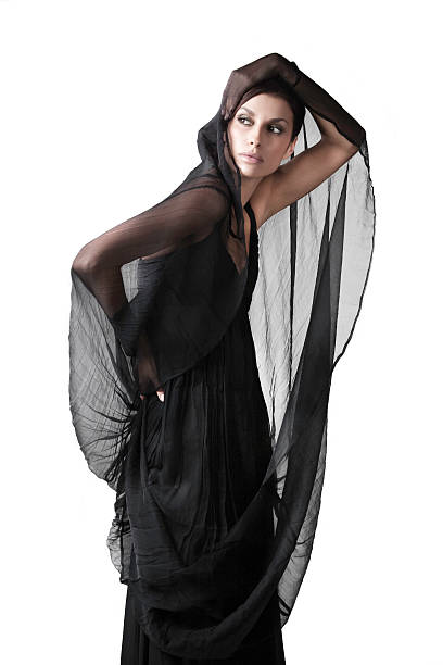 istock Young Woman with veil 147916711