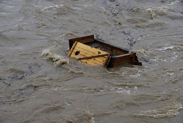istock Wood W.C. in water 147917067