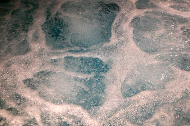 istock Water foam from hot tub 1479173292