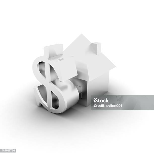 Money For Mortgage Stock Photo - Download Image Now - Dollar Sign, Finance, House