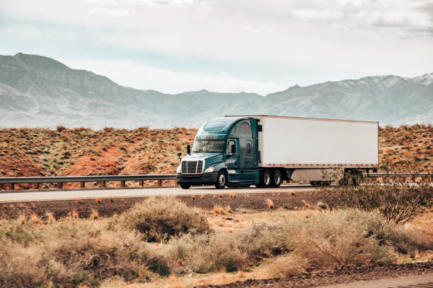 conduite de camion dans le sud-ouest - Photo