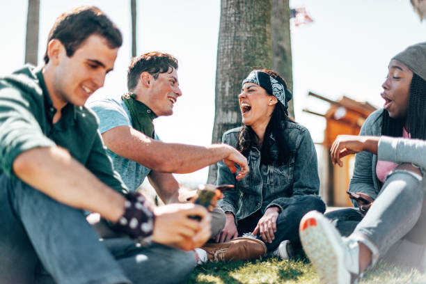 istock happiness friend laughing at the park 1479178432