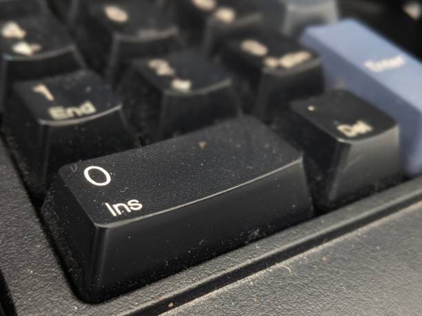 istock Close up of black computer keyboard buttons. 1479180398