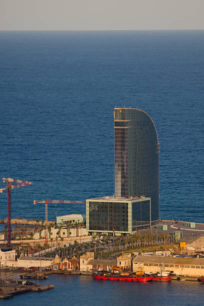istock View to the coast in Barcelona 147918192