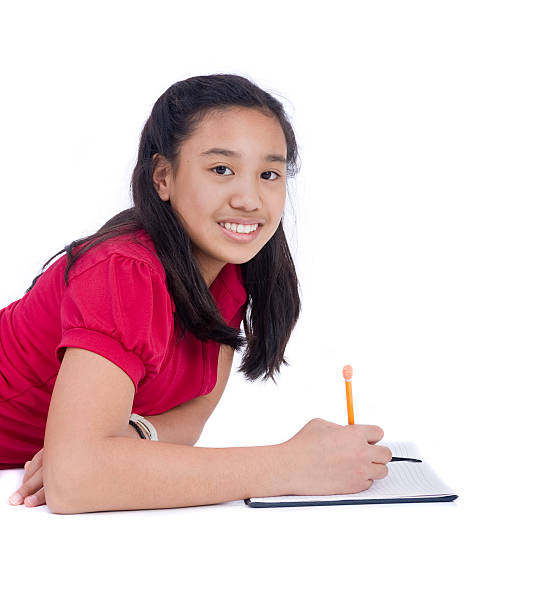 School Girl stock photo