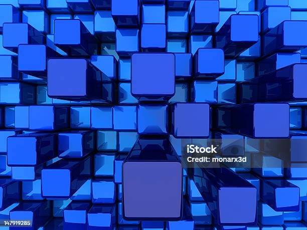 Blue Boxes Texture Blue Boxes Stock Photo - Download Image Now - Abstract, Backgrounds ...