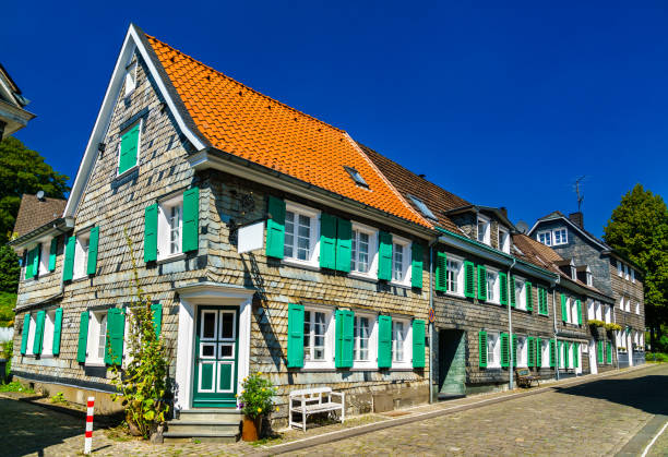 istock Historic slate houses in Solingen-Grafrath, Germany 1479193282
