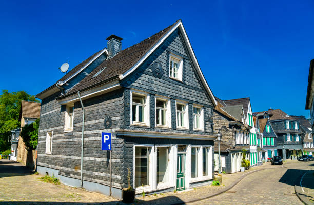 istock Historic slate houses in Solingen-Grafrath, Germany 1479193657