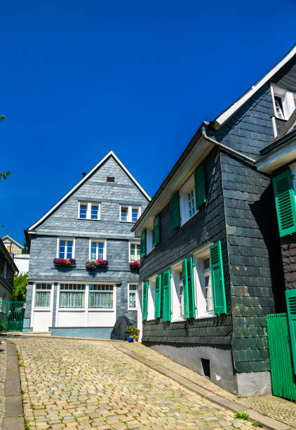 istock Historic slate houses in Solingen-Grafrath, Germany 1479193983