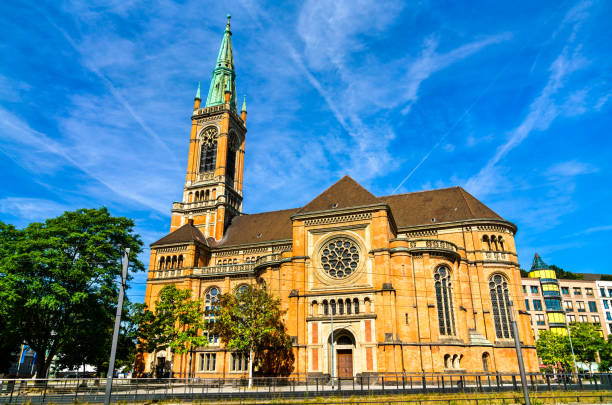 Johannes Church in Dusseldorf - North Rhine-Westphalia, Germany