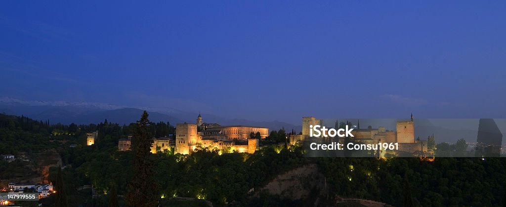 Alhambra de Granada - Foto de stock de Aire libre libre de derechos