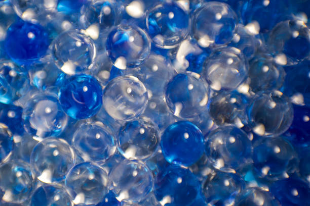 istock close up shot of blue and clear transparent sphere bubbles 1479203231