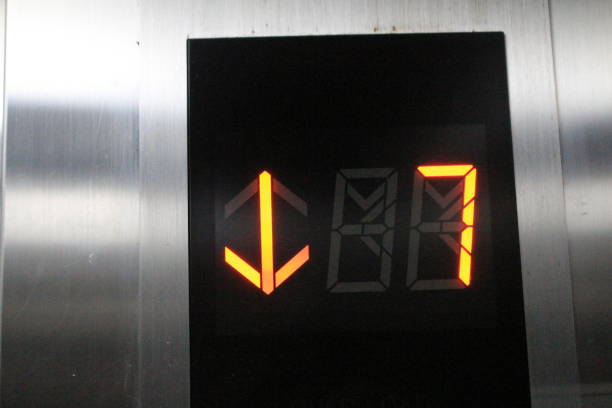 istock A lift floor number indicator 1479223181