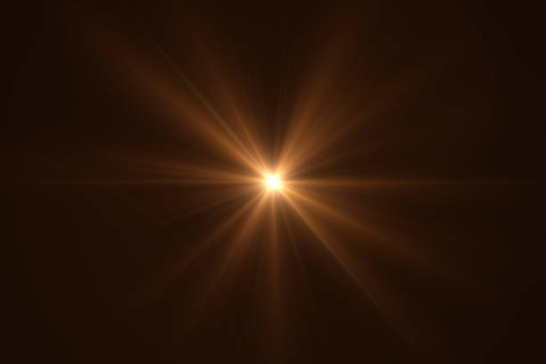 istock Natural, lens flare on the black background 1479245111