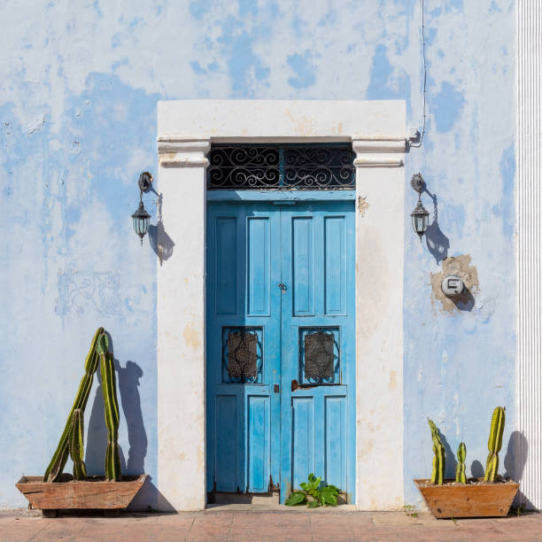 istock Colonial Facade, Campeche, Mexico 1479248702
