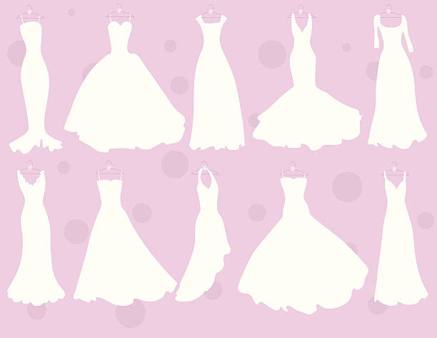 Cartoon Wedding Dress Illustrations, Royalty-Free Vector Graphics & Clip  Art - iStock