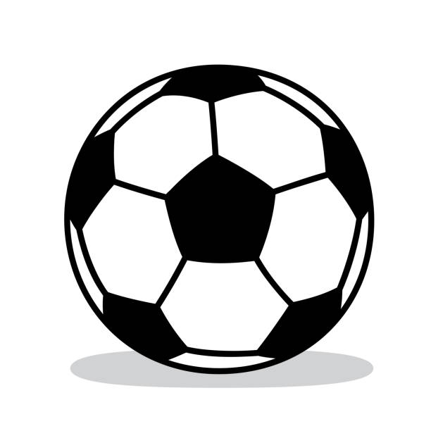 Soccer Ball Doodle 5 vector art illustration