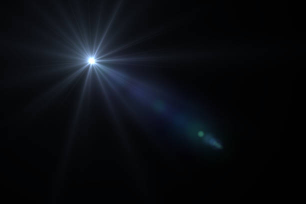 istock Natural, lens flare on the black background 1479260838