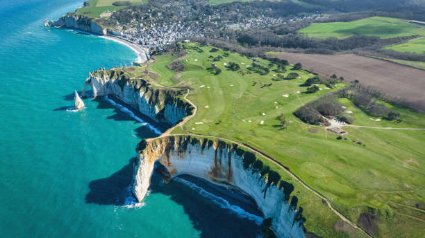 istock Etretat France Normandy Chalk Cliffs Cliffs of Etretat Downstream Gate 1479266315
