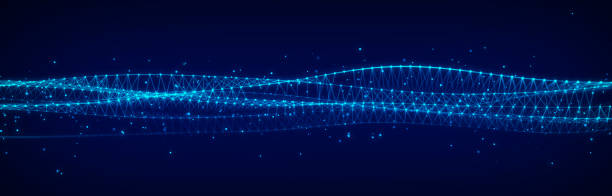 istock Futuristic DNA structure. Wavy flow of connecting molecules. Medical sciences concept. 3D rendering. 1479285666