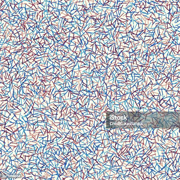 Vector Seamless Random Small Shapes Pattern Abstract Background Stock ...