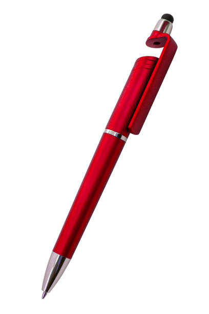 istock Elegant stylus pen for typing on digital tablets on white background. 1479292193