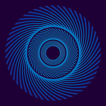 Spiral halftone pattern
