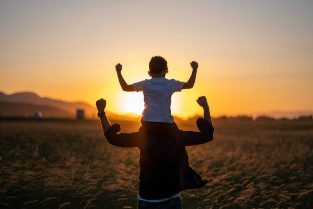 istock Dad and son outdoors 1479296103