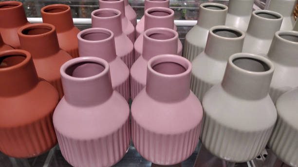 istock Close-up shot of some empty small ceramic vase. 1479298637