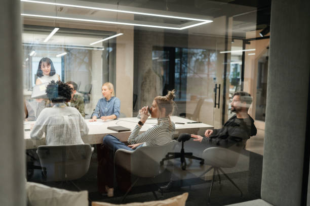 Treffen in unserem Büro – Foto