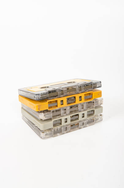 istock An old cassette tape on a white background 1479321650