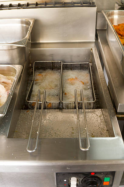 istock Industrial fryer 147932808
