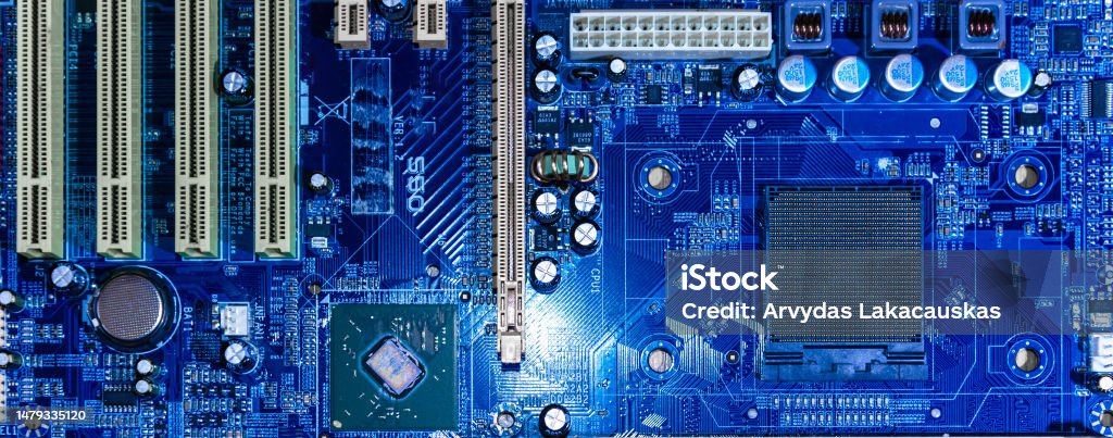 Papan Logika Motherboard Cpu Papan Utama Papan Sistem Mobo Sirkuit