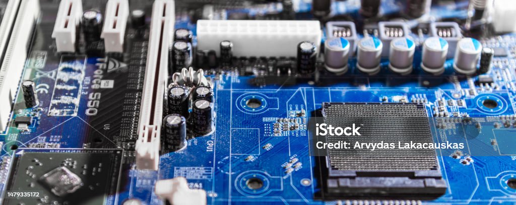 Papan Logika Motherboard Cpu Papan Utama Papan Sistem Mobo Sirkuit