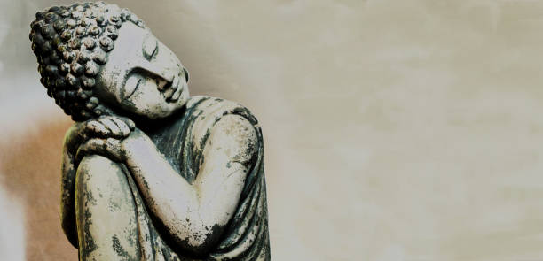 istock Face of a resting buddha 1479341644