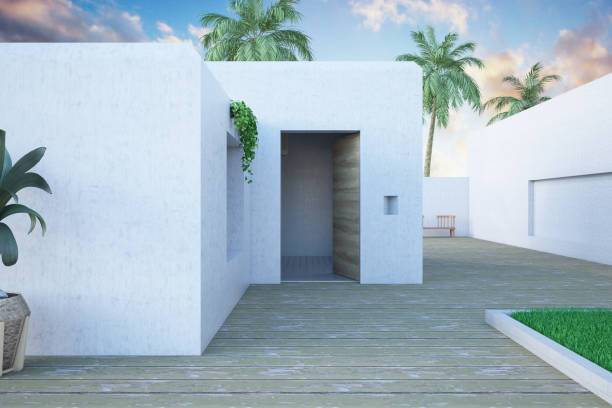 istock Greek Style Summer House Exterior 1479343727