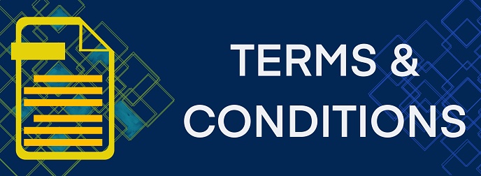Terms And Conditions concept image with text and file paper symbol.