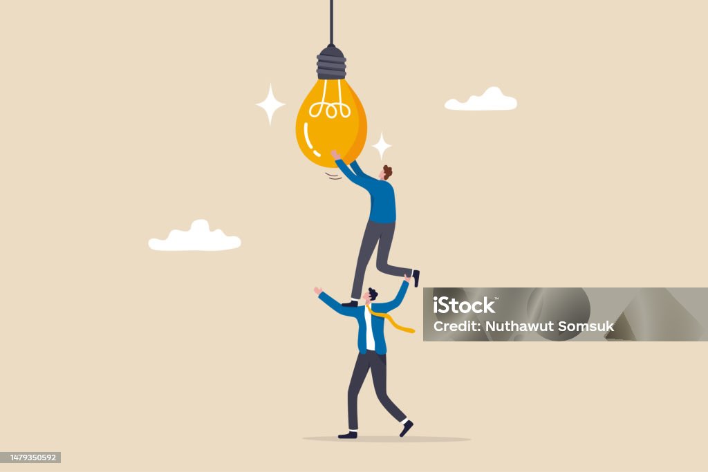 Partnership To Success Together Teamwork Help Get Solution To Solve ...