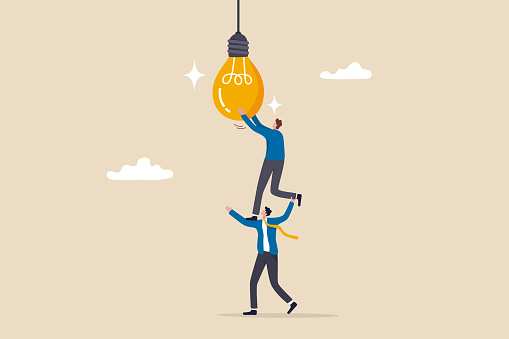 Partner Support Work Partnership To Success Together Teamwork Help Get Solution To Solve ...