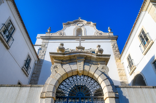 Nossa Senhora do Carmo church, the main cathedral in Horta, Azores, Portugal