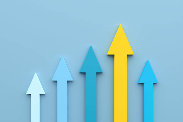 istock Business competition and competitive advantage concept. Progress and success. 1479362364